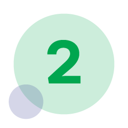 circle with number 2